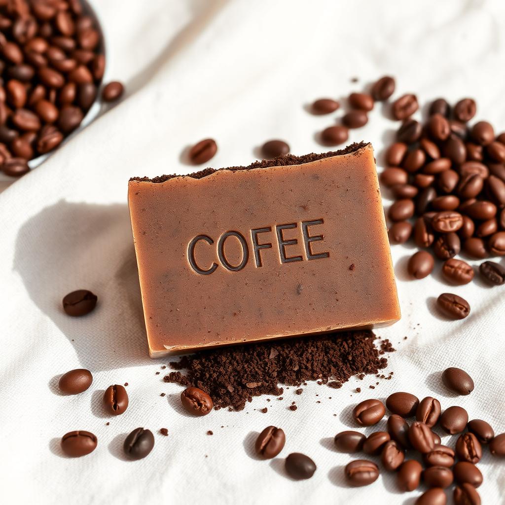Coffee Scrub — handmade organic soap